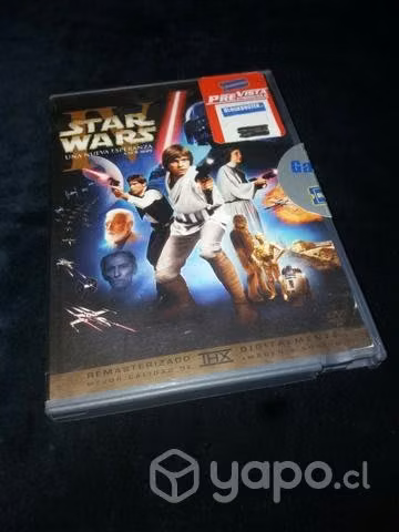 Película Star Wars; Una nueva esperanza dvd