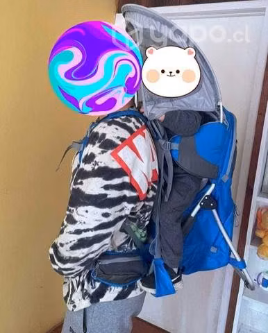 Mochila doite trekking nino porta nino