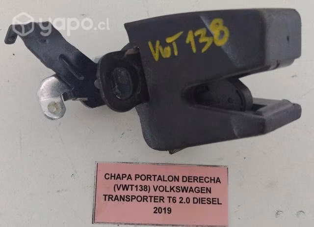 Chapa Portalon Derecha (VWT138) Volkswagen Transpo