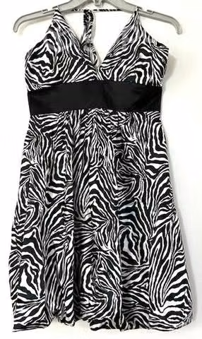 Vestido No Elásticomarca Index Talla S Negro