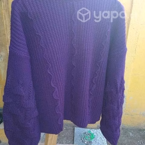 Sweater manga globo talla STD sirve hasta L  Ofer - Imagen 2