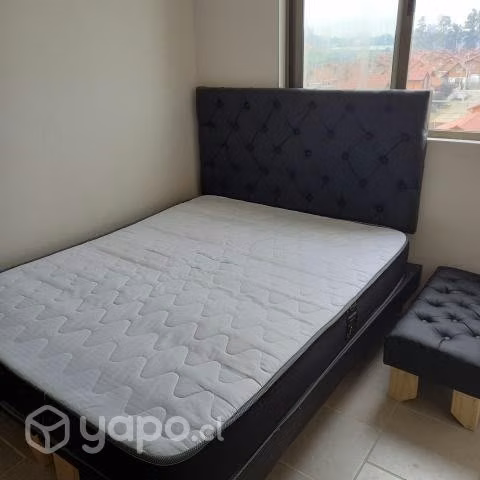 Cama con 2 meses de uso sin detalles