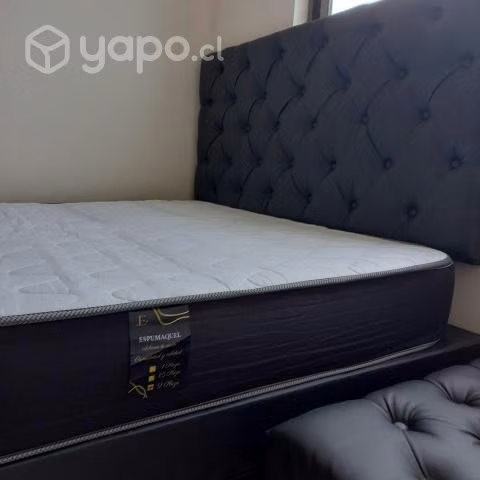 Cama con 2 meses de uso sin detalles
