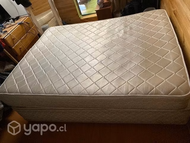 Cama dos plazas usada excelente estado - Imagen 2