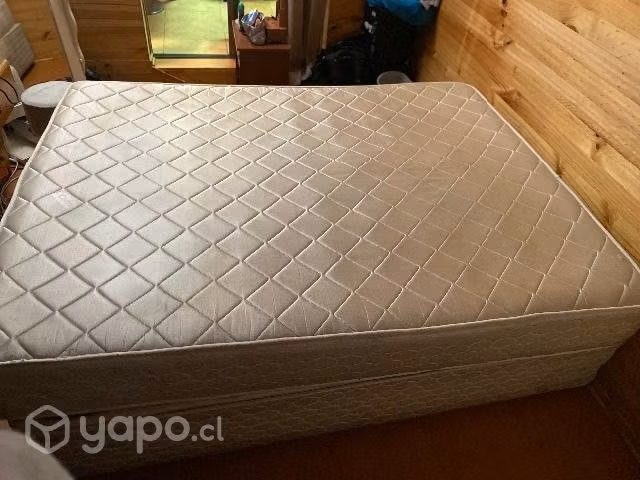 Cama dos plazas usada excelente estado - Imagen 3