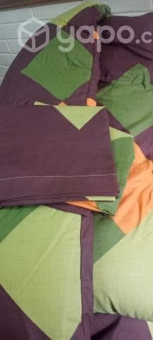 Plumón nuevo reversible king