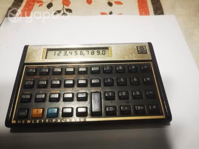 Calculadora Hp 12 C buena buena Bonita y barato