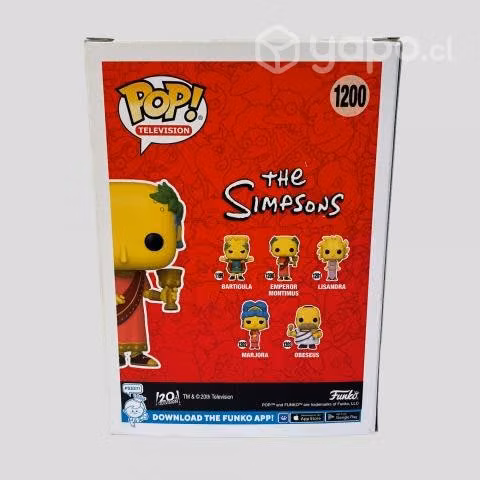 Funko Pop The Simpsons Emperor Montimus 1200