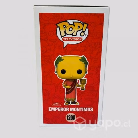 Funko Pop The Simpsons Emperor Montimus 1200