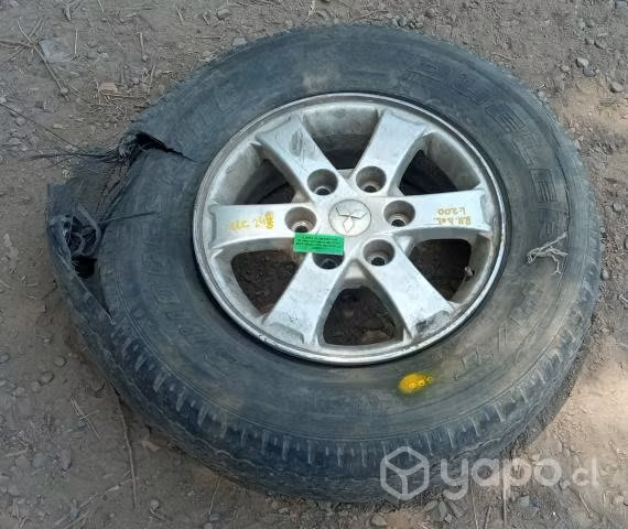 Llanta Aluminio Neum Malo (MLC248) Mitsubishi L200