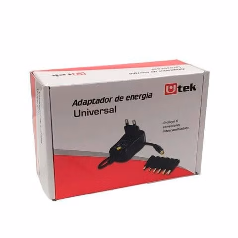 Adaptador universal de energía 3/4.5/5/6/7.5/9/12V