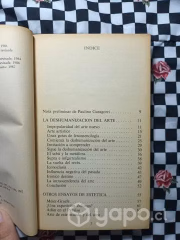 La Deshumanización del Arte, Ortega y Gasset