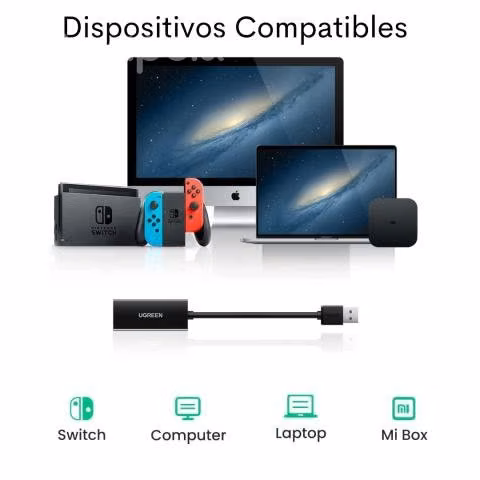 Adaptador CR111 USB 3.0 Rj45 Gigabit Ethernet - Imagen 4