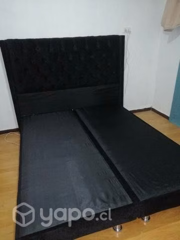 Cama felpa 2 plaza