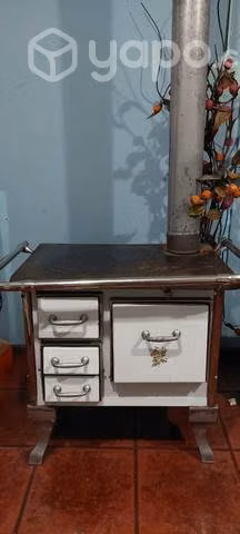Cocina a leña (cambiar el fierro del tiraje)