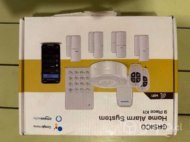 Kit de alarma inalámbrico de 9 piezas GRSICO
