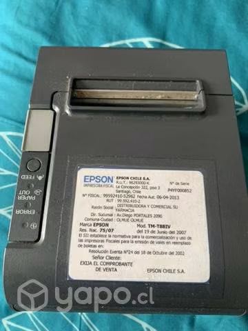 Impresora epson