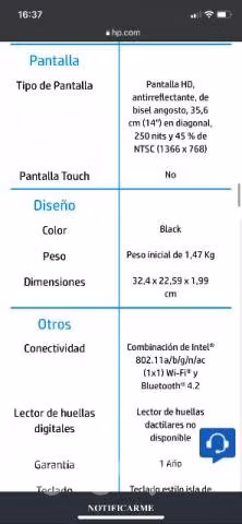 Notebook HP nuevo color gris oscuro - Imagen 6