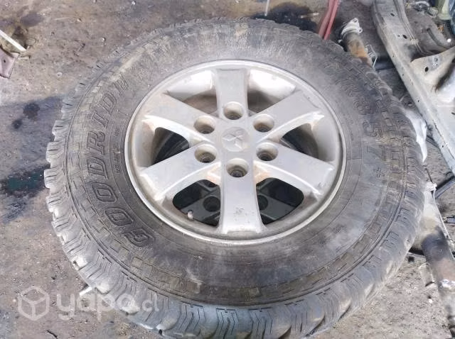 Llanta aluminio neum 24575R16 (308)mitsubishi L200