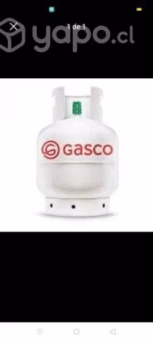 Galón de gas sellado