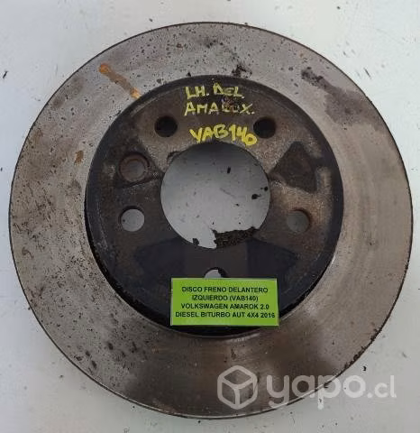 Disco Freno Delantero Izq Volkswagen Amarok
