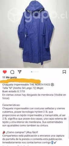 Chaqueta impermeable THE NORTH FACE