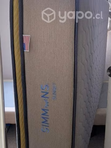 Cama Europea Sunset 1,5 Plazas simmons - Imagen 4