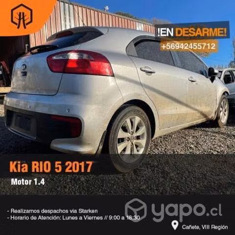Condensador kia rio 5 2017