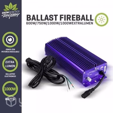 Balastro Electronico Regulable Extra Lumen 1000W F