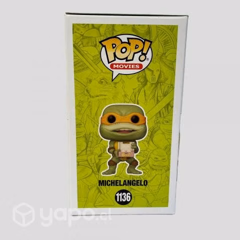 Funko Pop Tortugas Ninjas Michelangelo 1136 - Imagen 3