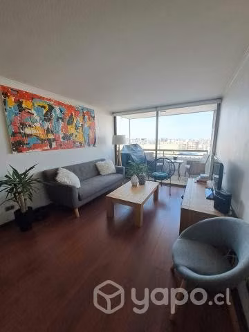 Departamento con linda vista, cercano Metro Ñuñoa