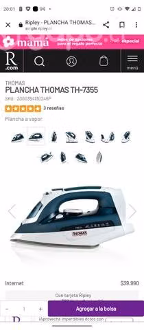 Plancha Thomas - Imagen 2