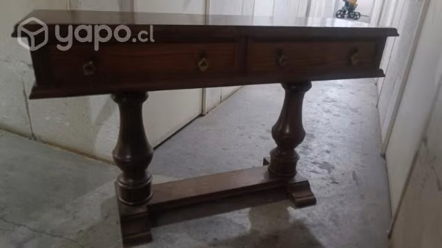 Mesa arrimo de madera clásico - Imagen 3