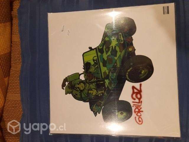 Gorilaz disco homonimo vinilo