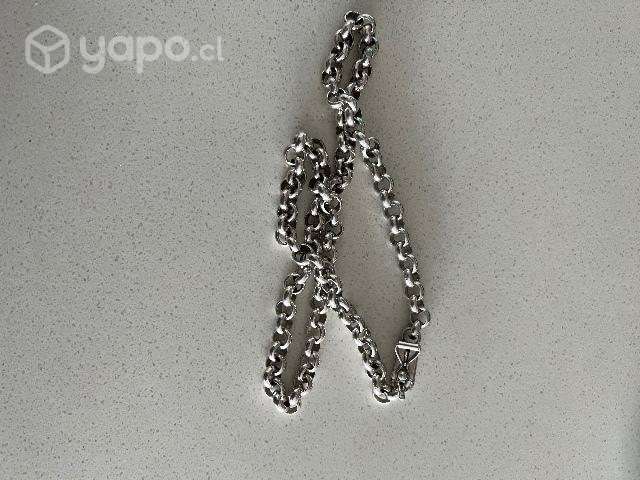 Cadena plata 950 110 gr de 55 cm - Imagen 3