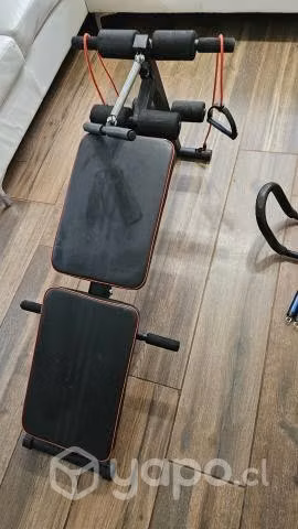 2 maquinas de abdominales