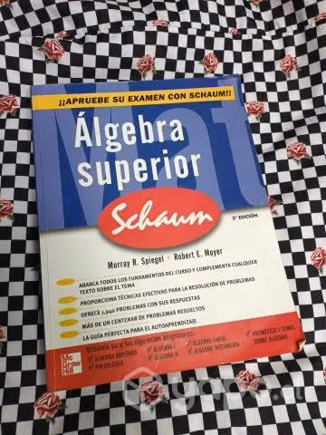 Álgebra Superior, Colección Schaum, 3ra edición