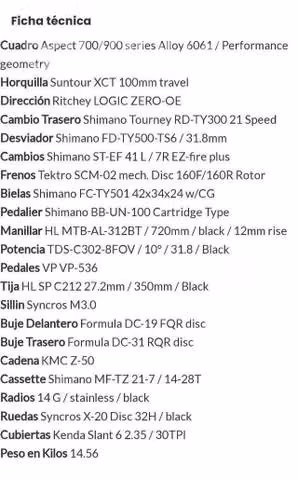 Bicicleta Scott Aspect 970, Aro 29 - Imagen 3