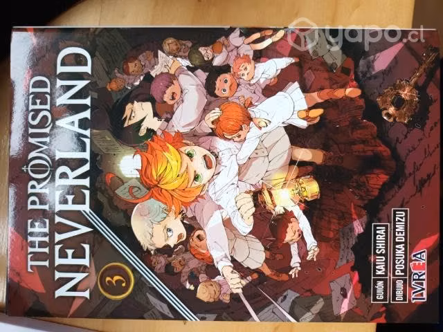 Manga the promised neverland tomo 3 , ivrea