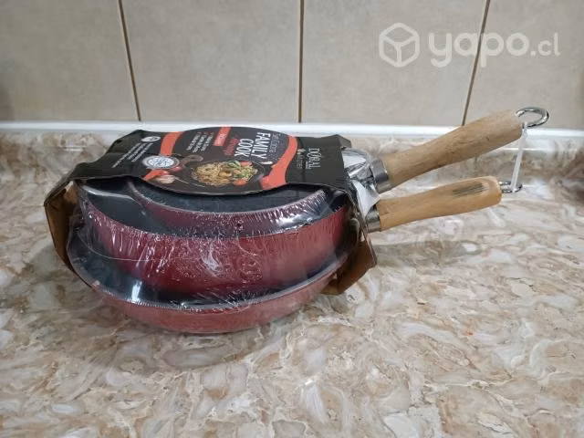 Pack sarten + wok family cook doral