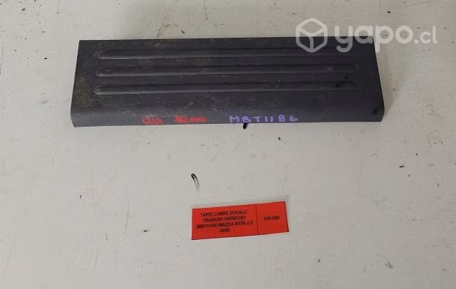 Tapiz Cubre Zocalo Tras Der Mazda BT50 2.2 2020