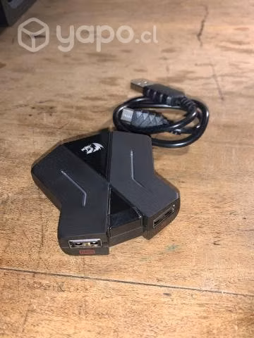 Adaptador Redragon Teclado Y Mouse Para Consolas