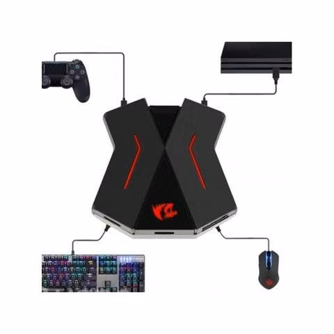 Adaptador Redragon Teclado Y Mouse Para Consolas