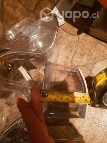 Zapato transparente