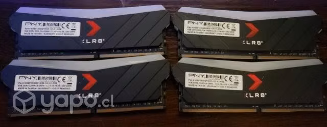 Memoria Ram 4x8 Total 32gb 3200 Hz Pny