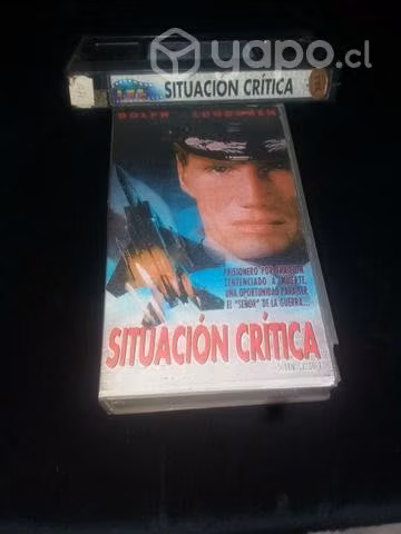 Película Situación crítica vhs