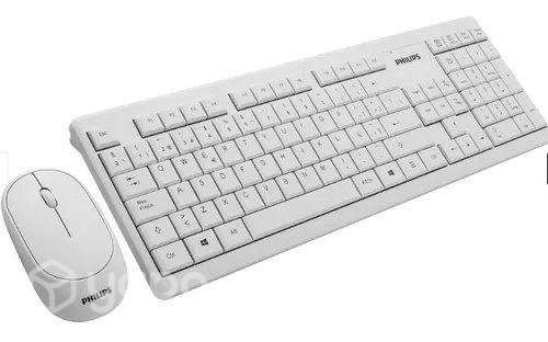 Kit Teclado Y Mouse Inalámbrico Philips C314 White - Imagen 4
