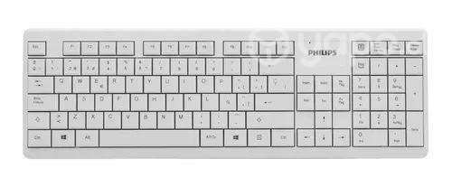 Kit Teclado Y Mouse Inalámbrico Philips C314 White - Imagen 2