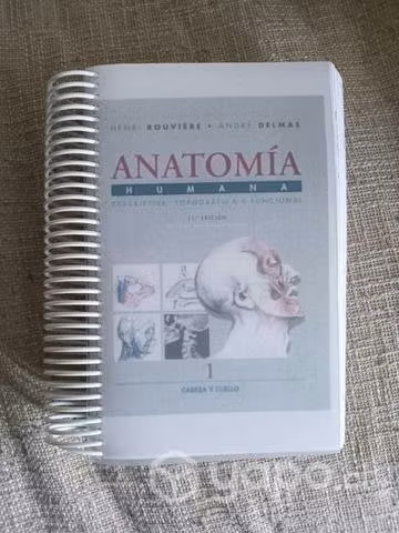 Libro Rouviere Cabeza y Cuello