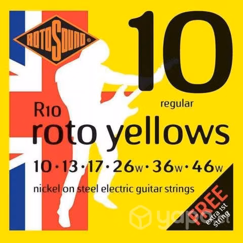 RotoSound Roto Yellows 10-46